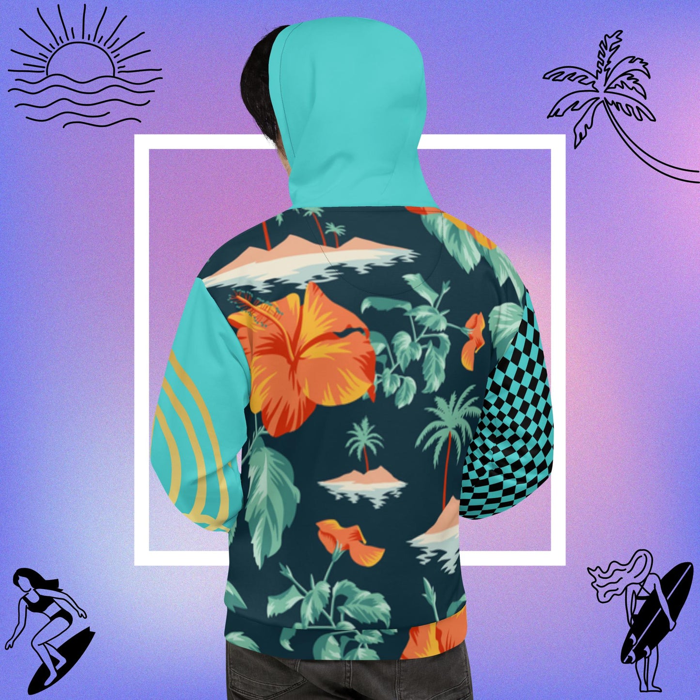 Hoodie WoWsurf Recycled Unisex