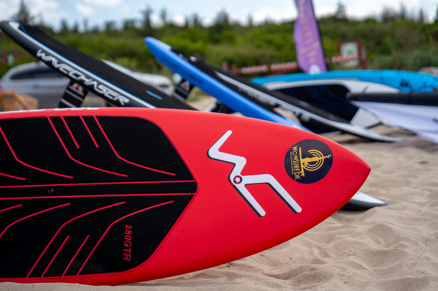 WaveChaser 280 GTR SUP/Surf Board – Brugt Premium (Meget God Stand)